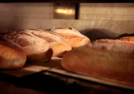 Brot im Backofen